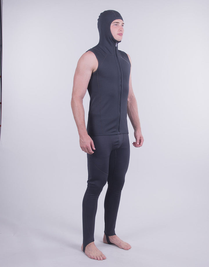 T2 CHILLPROOF FULL ZIP VEST WITH HOOD - MENS – Sharkskin International