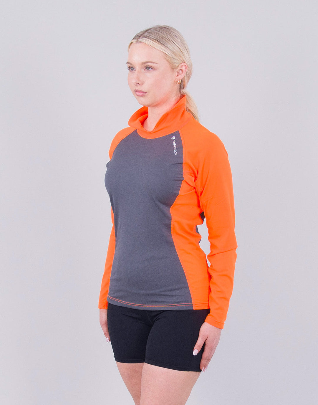 RAPID DRY RASHIE - LONG SLEEVE WITH COLLAR - UNISEX – Sharkskin
