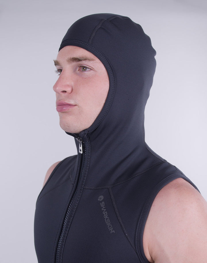 T2 CHILLPROOF FULL ZIP VEST WITH HOOD - MENS – Sharkskin International