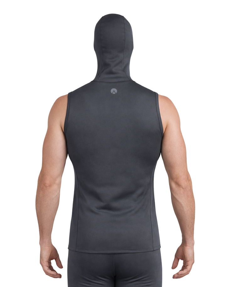 T2 CHILLPROOF FULL ZIP VEST WITH HOOD - MENS – Sharkskin International