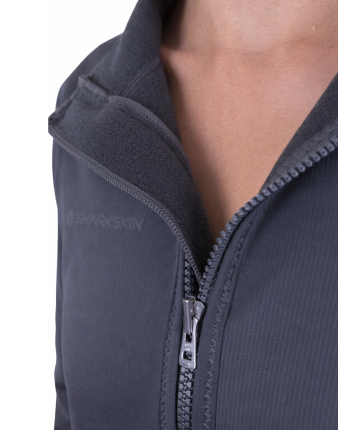 T2 Chillproof Long Sleeve Full Zip Top - Mens – Sharkskin