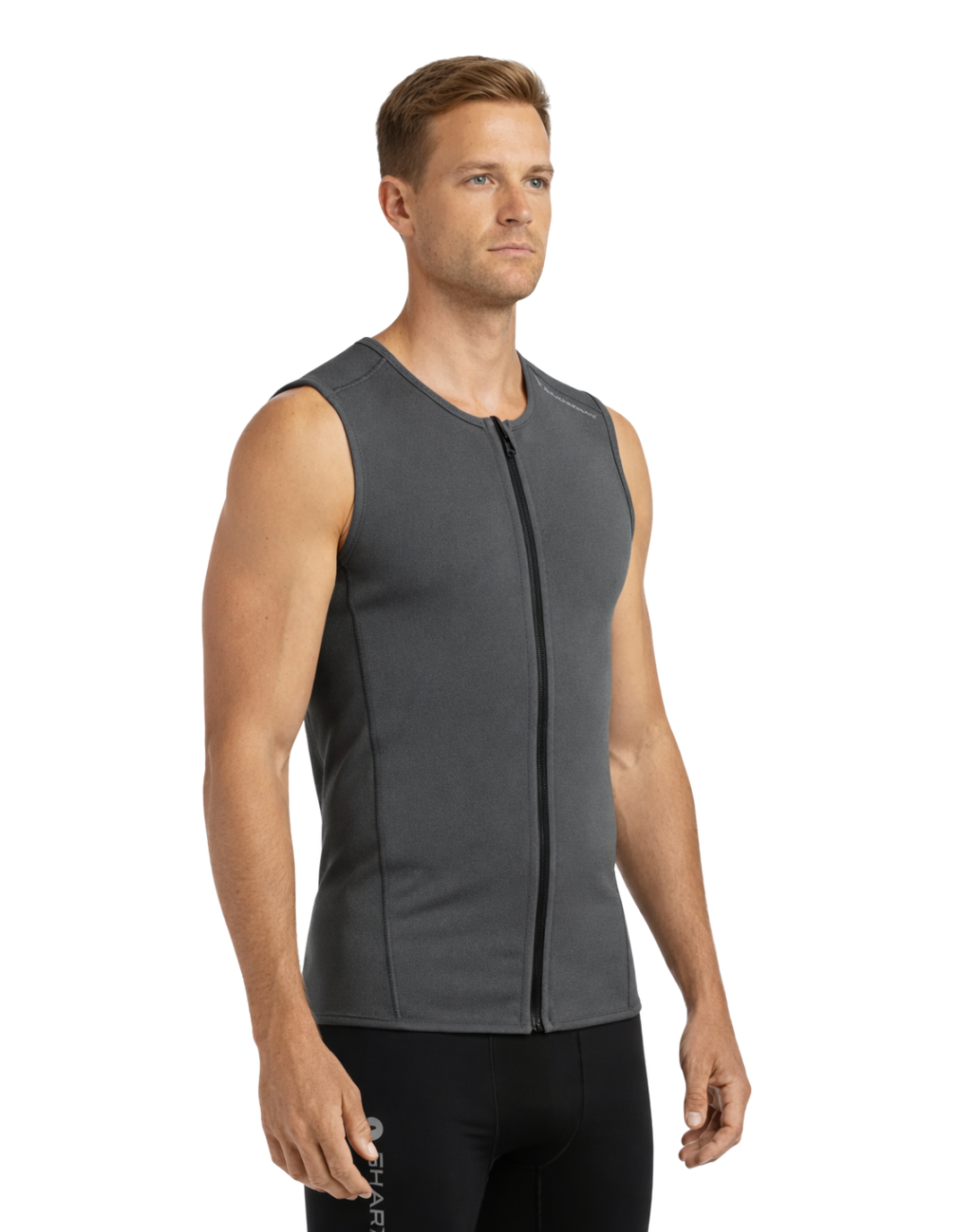 T2 Chillproof Sleeveless Full Zip Vest - Mens – Sharkskin