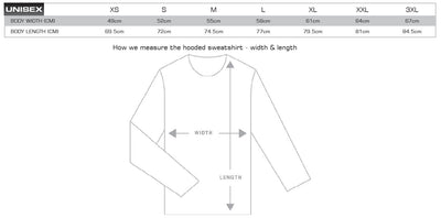 2022 QLD IRB Official Merchandise - Hooded Zipped Sweatshirt