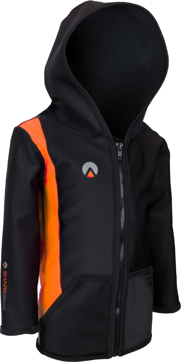 Chillproof Junior Jacket Hooded – Sharkskin International Chillproof Junior Jacket Hooded – Sharkskin International